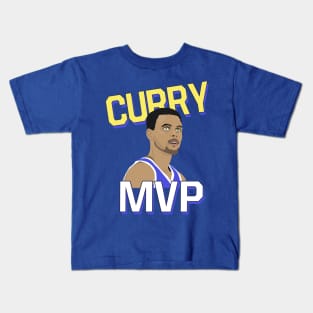 Steph Curry MVP Kids T-Shirt